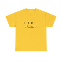 HELLO SUNSHINE! ...Unisex Heavy Cotton Tee - Jay's Pretty Little Things For You