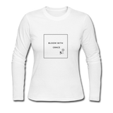 BLOOM WITH GRACE Women's Long Sleeve Jersey T-Shirt - Jay's Pretty Little Things For You