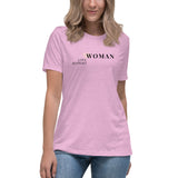 Nao-Me branded 'WOMAN' Tees | Women's Relaxed T-Shirt - Jay's Pretty Little Things For You